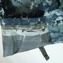 SALE///// 米軍 民間品 ECWCS GEN2 Level6 タイプ ナイロンジャケット ミリタリー アメリカ軍 軍服 海軍 迷彩柄 ( メンズ M-L ) M9874_画像5