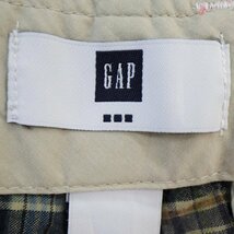 SALE///// 00s GAP ギャップ パッチワーク ショーツ ショートパンツ 柄 カーゴポケット チェック柄 ( メンズ 32 ) M9911_画像8