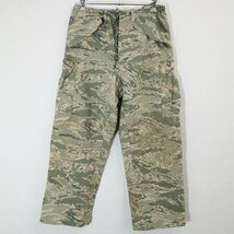 SALE///// 00s 米軍実物 U.S.MILITARY ゴアテックスパンツ デジタルタイガーカモ カモ柄 ( メンズ M-R ) 5/ m8540_画像1