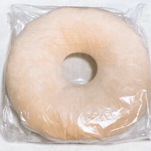[ unused goods ] needs low repulsion silver ion jpy seat cushion doughnuts type cushion 41.0×8.5cm beige Y-953