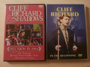 音楽DVD&disc " REUNION IN 1984, IN THE BEGINNING " Cliff Richard クリフ・リチャード