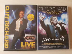 音楽DVD&disc " LIVE HERE AND NOW , The Soulicious Tour Live at the O2 " Cliff Richard クリフ・リチャード