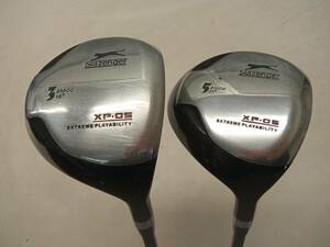 ★即決！★Slazenger/スラセンジャー★メンズ右打ち用フェアウェイウッド/3W・5W 2本セット★PANTHER PRO Ti Martrix★R★