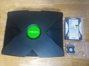 初代XBOX本体 改造 UDMA5 [GPUヒートシンク交換 HDD 4TB交換 メモリ増設128MB DBをEVOXからXBMCに変更 DLC&TUD&チートファイル追加]