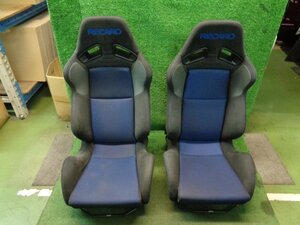 RECARO レカロ SR-7 ASM LIMITED BLUE 運転席 助手席 フロント 左右 シート　※ 個人宅配送不可　　2024.1.11.HT.3-T　23120551