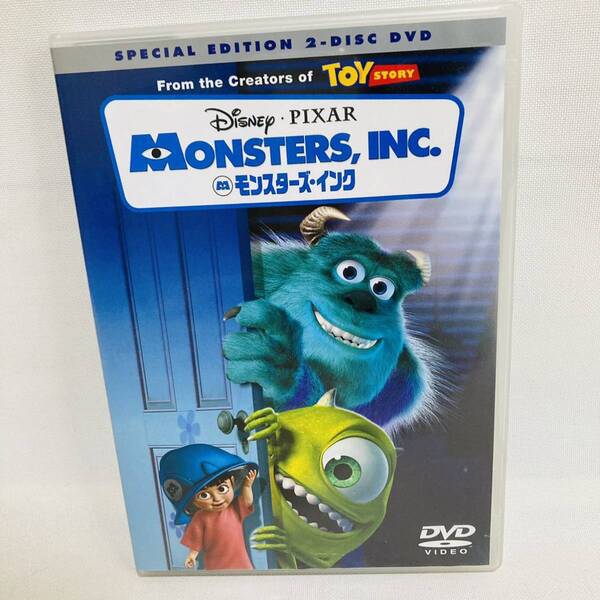 97.送料無料☆モンスターズインク dvd 2枚組 ディズニー 映画 アニメ 正規品