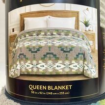 445.新品☆送料無料☆ペンドルトン ブランケット　クイーン　シェルパブランケット　Pendleton Blanket Queen 248cm 233cm コストコ_画像6