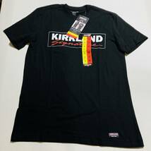 964.新品☆送料無料☆カークランド　Kirkland コストコ　ブラック　Tシャツ　半袖　メンズ M レディースL_画像4