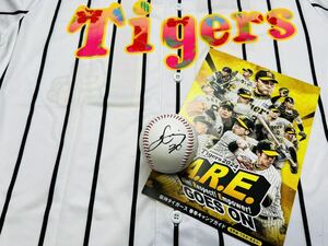 「A.R.E. GOES ON」SPRING CAMP 2024 阪神タイガース 門別啓人選手♯30 直筆サインボール キャンプロゴボール