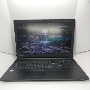 管理:VB-1480/ジャンク扱い/ TOSHIBA dynabook B65/DN/i5-8250U/8GB/256GB/Win11/MS Office