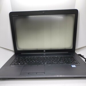 管理:V7-1743/ジャンク扱い/HP ZBook 17 G3/i5-6440HQ/256GB+1TB/17インチFHD/4GB