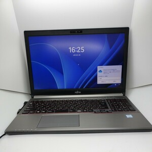 管理:IR-1769/ジャンク扱い/ FUJITSU E756/i5-6300U/4GB/256GB/Win11/MS Office