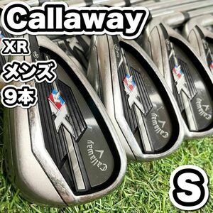 Callaway キャロウェイ XR アイアンセット メンズ S 9本 右　メンズ　ドライバー　アイアン　パター　キャディーバッグ　初心者　中級者