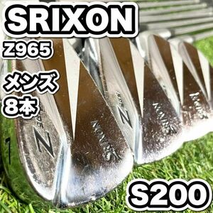 SRIXON スリクソン　Z965 アイアンセット メンズ S MB 8本　右　ドライバー　アイアン　パター　キャディバッグ　初心者　中級者　マッスル