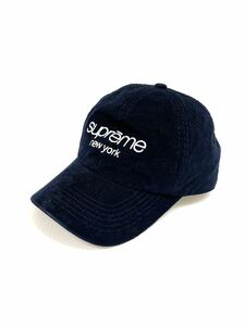 Supreme シュプリーム GORE-TEX ゴアテックス Corduroy コーデュロイ CAMP CAP キャンプ キャップ 帽子 ネイビー