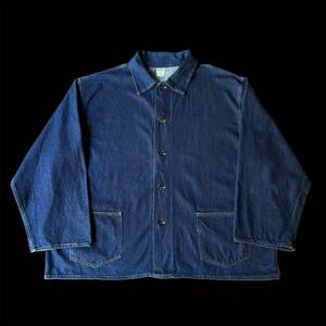 希少サイズ60 80s PIA Prison Industry Authority Denim Coverall Prison made 80年代 プリズンメイド デニム カバーオール ビッグサイズ