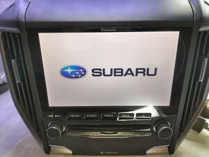 スバル純正 CN-LR820DFC Panasonic メモリーナビ インプレッサ 地図データ 2017年 Bluetooth CD DVD TV パナソニック カーナビ 0122 