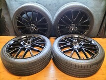 ホンダ レジェンド専用 KC2 LA STRADA LEVIS タイヤホイール 4本 R-FORGED 鍛造 軽量 8J 120-5H 19インチ +50 球面座ナット 希少カラー_画像1