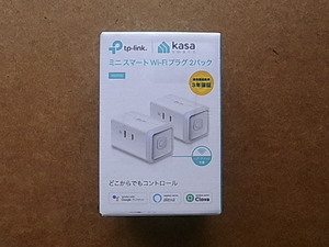 TP-Link WiFiスマートプラグ Kasa HS105 遠隔操作コンセント　2個セット 送料410円 未使用品