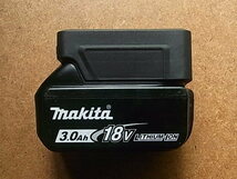 makita マキタ 14.4V/18Vリチュウムバッテリー 接続アダプター スイッチ付　丈夫　送料410円　新品_画像7