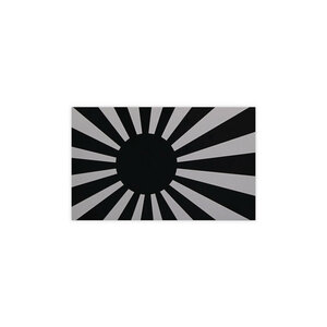 国旗◆メール100円◆ 旭 スモーク PP素材,耐水 東洋マーク ステッカー Z-3487