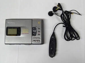 ■SONY■ MD WALKMAN ウォークマン MDレコーダー MZ-R30 本体+リモコン ■動作OK■