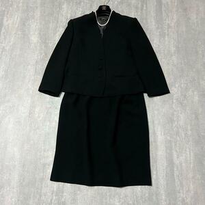 Julibone skirt suit no color jacket skirt black black 19 number mama suit formal large size 