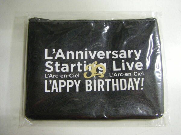 ※ラルクアンシエルL'Arc～en～～Ciel※ラルくじ ミニポーチ 黒★30th L'Anniversary★