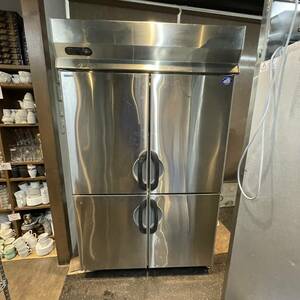 [ Sapporo shop opening one anniversary commemoration sale!! business use freezing refrigerator /SRR-F1281CS/ Sanyo /2002 year made used beautiful goods / Sapporo departure ]