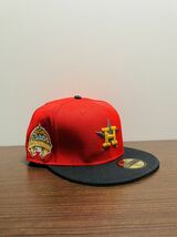 NEW ERA ニューエラキャップ MLB 59FIFTY (7-1/2) 59.6CM HOUSTON ASTROS ヒューストン・アストロズ帽子 _画像4