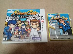 3DS ダウンタウン 熱血物語SP くにおくん RiverCity RIVAL SHOWDOWN　北米版　海外版　中古