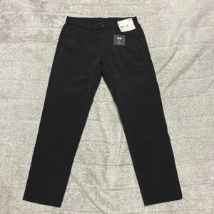 2C【新品　未使用】Theory セオリー UNIQLO ユニクロ 感動イージーパンツ 黒 ブラック S 68-76 ストレッチ DRY ドライ 格安