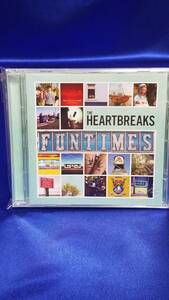 CD014 ザ・ハートブレイクス ファンタイムス THE HEARTBREAKS Funtimes 輸入盤の様です　盤面キレイ
