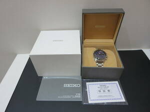 #35279　美品【稼働品】SEIKO　セイコープロスペックス　スピードタイマー　クロノグラフ　V192-0AF0　SBDL087　ソーラー腕時計　メンズ