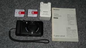 動作確認済 Sony Cyber-shot DSC-HX9V Black Compact Digital Camera