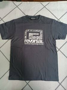 【reversal】リバーサルＴシャツ　ドラゴン　　新品 S　グレー　 未使用 