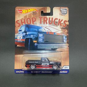 HOT WHEELS SHOP TRUCKS '83 CHEVY SILVERADO ホットウィール 1983 シェビー シルバラード C10