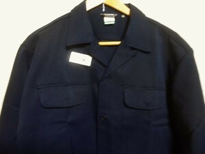 0 new goods Try chi.. shirt jacket super electrostatic navy size 3L0