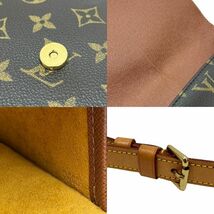 【イチオク】 ルイ ヴィトン LOUIS VUITTON モノグラム ミュゼットタンゴ ショルダーバッグ 肩掛け 斜め掛け 鞄 ブラウン 系 M51257 美品_画像9