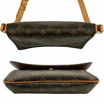 【イチオク】 ルイ ヴィトン LOUIS VUITTON モノグラム ミュゼットタンゴ ショルダーバッグ 肩掛け 斜め掛け 鞄 ブラウン 系 M51257 美品_画像5