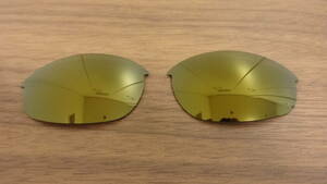 処分価格！オークリー ハーフジャケット 1.0 用 カスタム偏光レンズ BRONZE GOLD Color Polarized 新品 Half Jacket　1.0 　