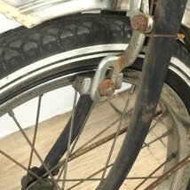 1202【難あり】 FUJICYCLE フジサイクル PATENT PENDING 16インチ フォールディングバイク 折りたたみ自転車 レトロ_画像4