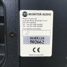 1202 Monitor Audio モニターオーディオ Silver LCR センタースピーカー オーディオ機器_画像7