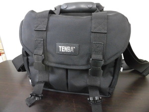 TEMBA カメラバッグ ショルダーバッグ テンバ ニコン ブラック ファスナートップ破損 現状品 激安１円スタート