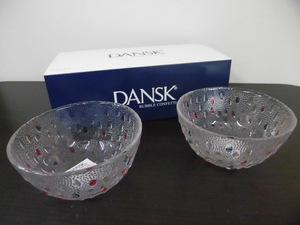 未使用 DANSK ダンスク フルーツボール2個セット 現状品 激安１円スタート