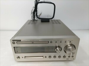 ★KENWOOD コンパクトディスクステレオシステム R-K700 CD MD FM/AMレシーバーアンプ CD難有り