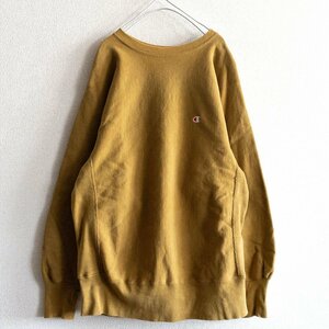 【希少カラー/USA製】CHAMPION【90s REVERSE WEAVE スウェット トレーナー 】L オリーブ リバースウィーブ チャンピオン u2402014