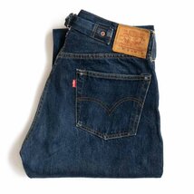 【バレンシア製】 LEVI'S 【201XX BIG E デニムパンツ 】32×38 バックルバック インディゴ 555 アメリカ製 wsm 2401015_画像1