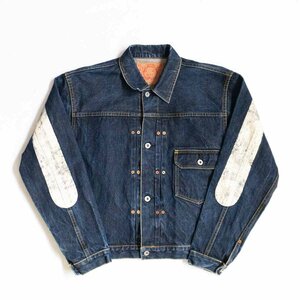 【雰囲気抜群/大戦モデル】EVISU 【3008/1ST デニムジャケット】M エビス Gジャン 2402260