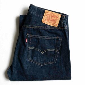 【バレンシア製】 LEVI'S 【501XX BIG E デニムパンツ 】32×36 インディゴ 555 アメリカ製 wsm 2402271